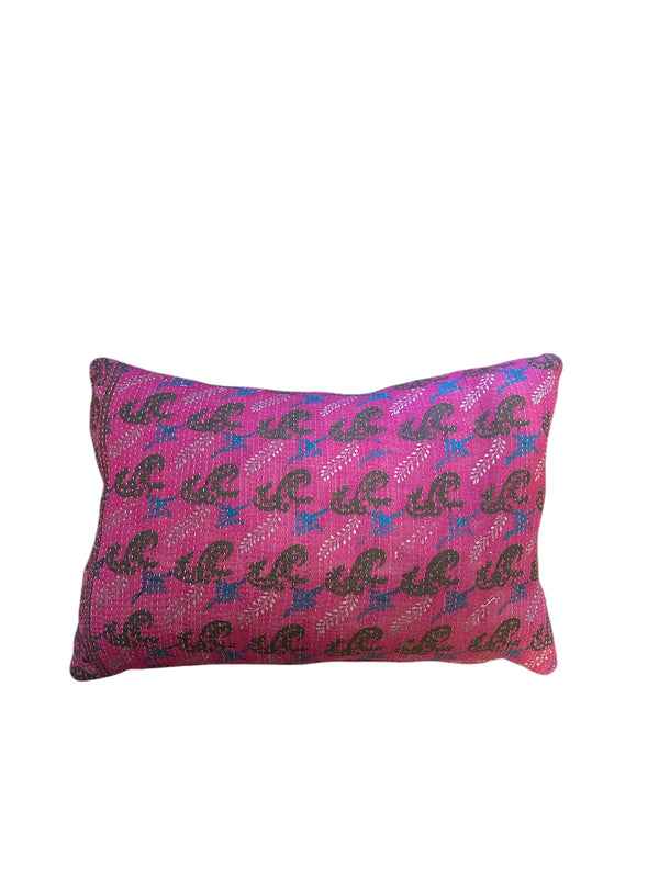 Kantha cushion 09