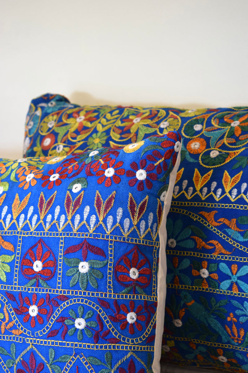 Antique Gujarati Cushion 03