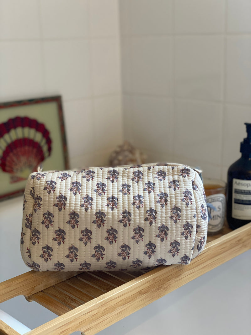 Eesha Set of 3 Block Print Wash Bags