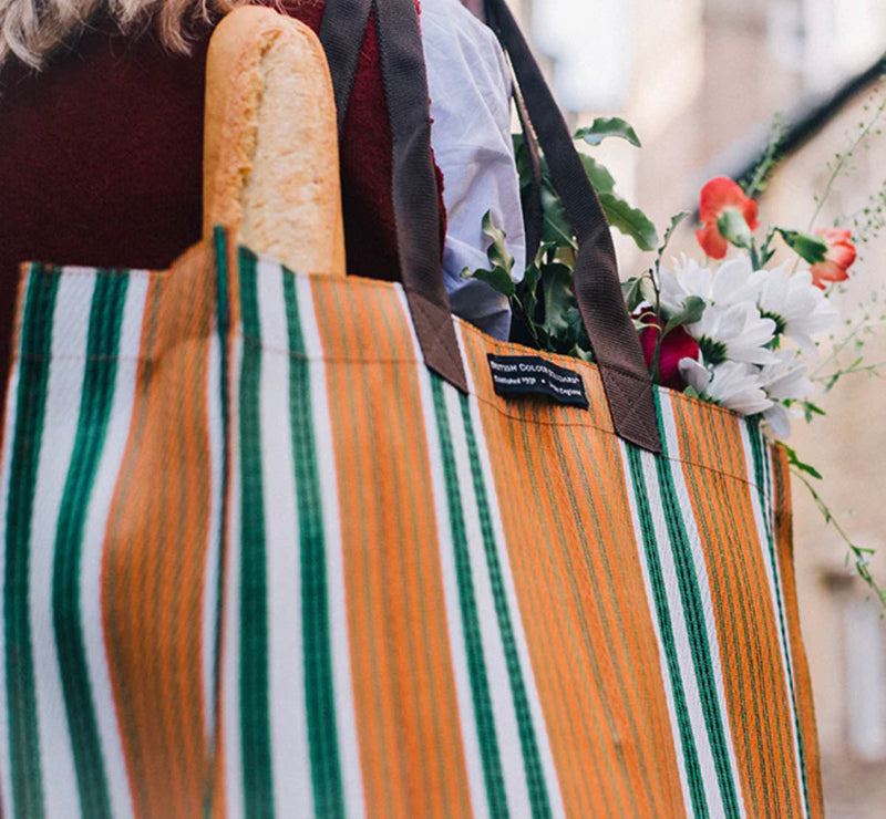 Farmer’s Market Stripe Shoppers