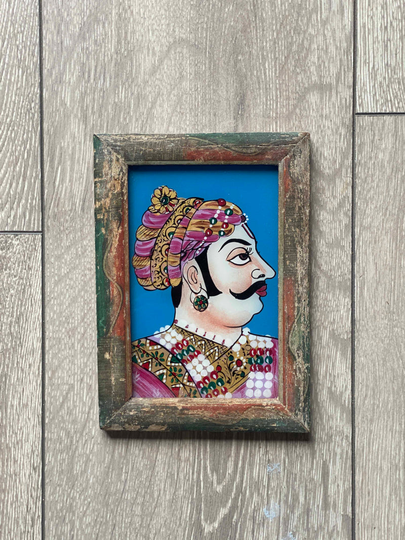 Indian Glass Painting - Small