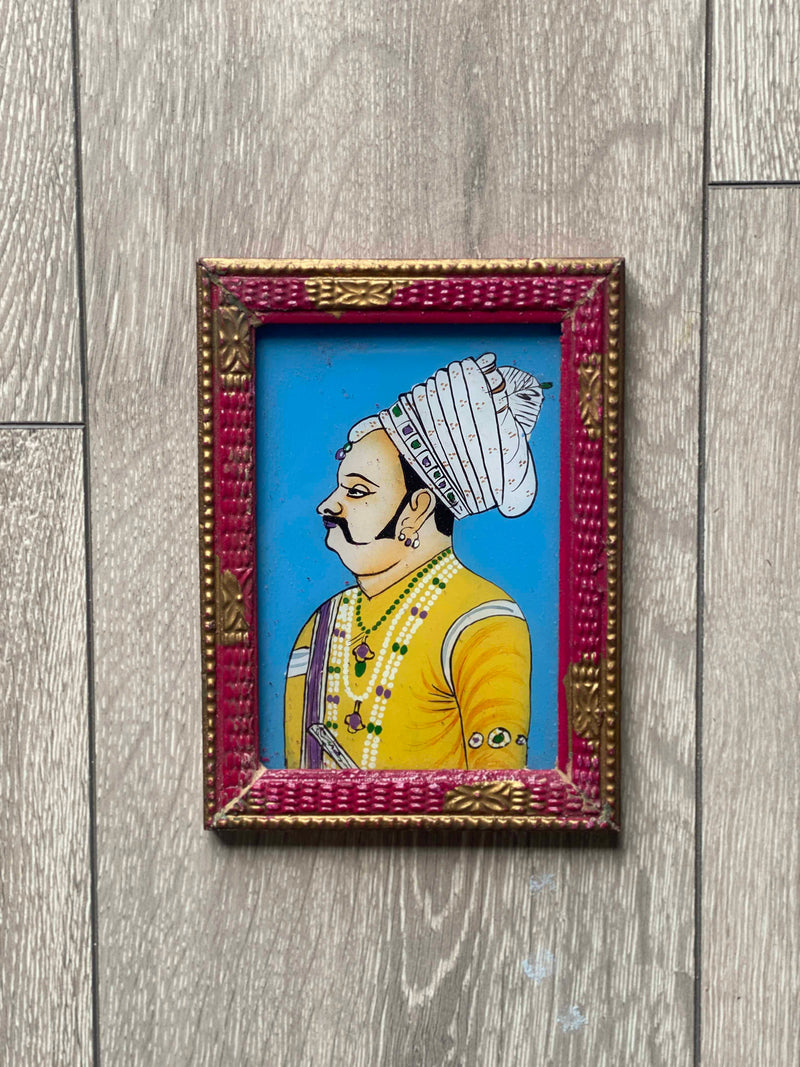 Indian Glass Painting - Small