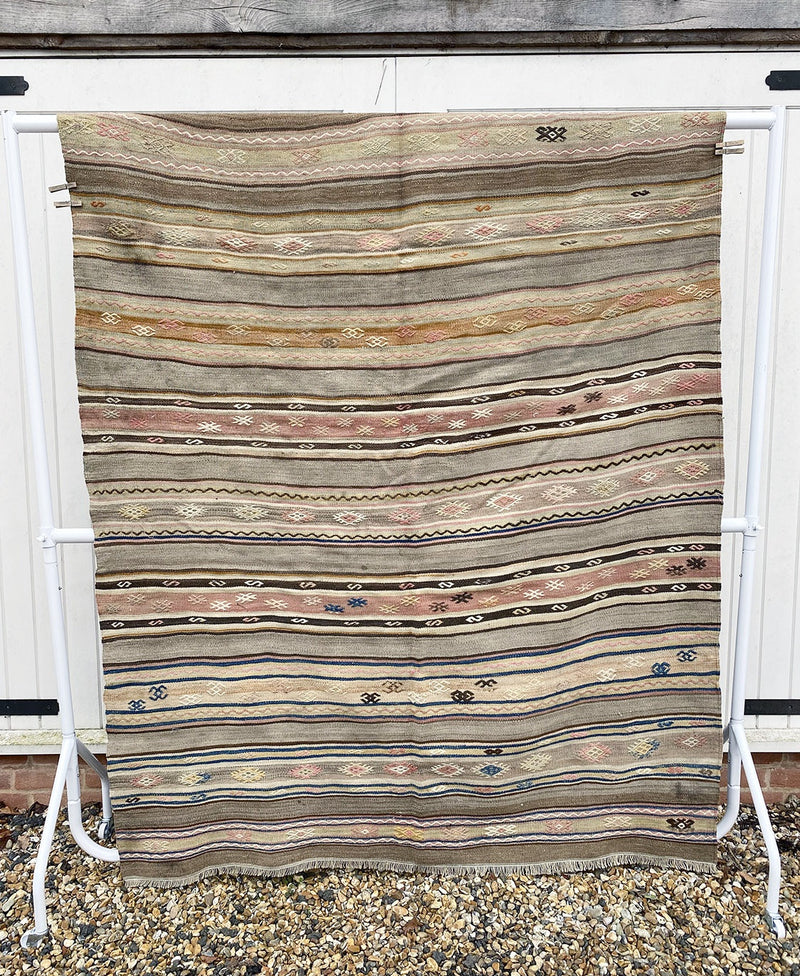 VINTAGE TURKISH KILIM - STRIPES