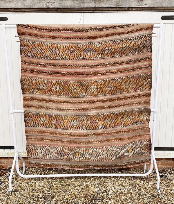 VINTAGE TURKISH KILIM - DIAMONDS