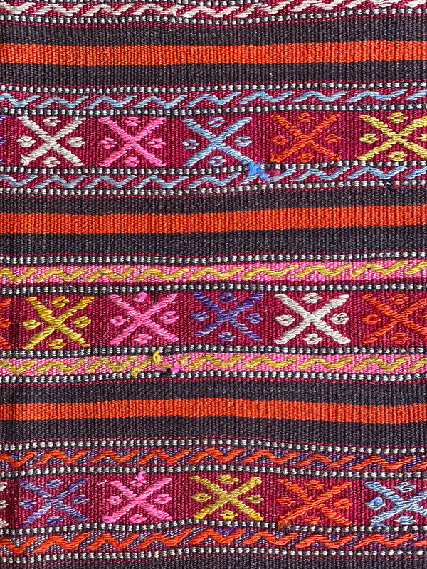 VINTAGE TURKISH KILIM - CROSSES