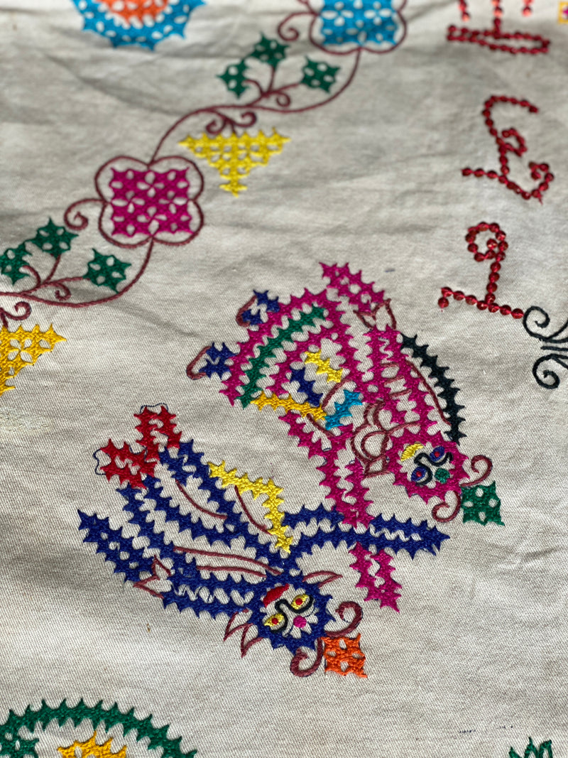 ANTIQUE INDIAN EMBROIDERY 7