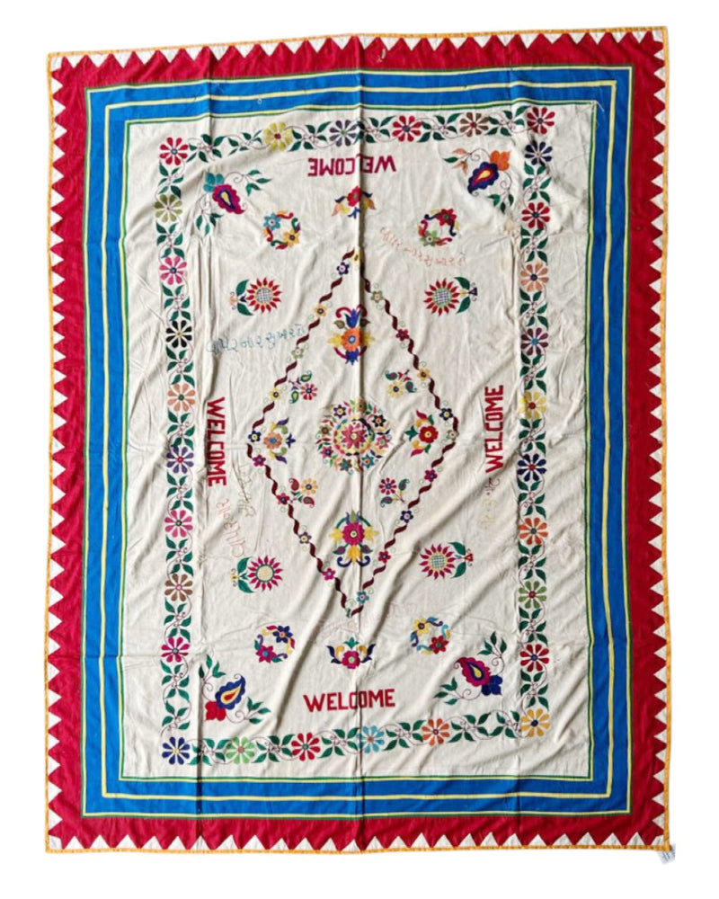 ANTIQUE INDIAN EMBROIDERY 12