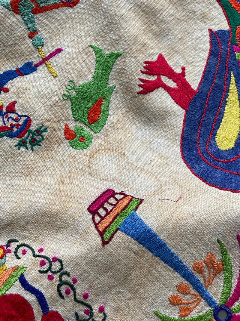 ANTIQUE INDIAN EMBROIDERY 8