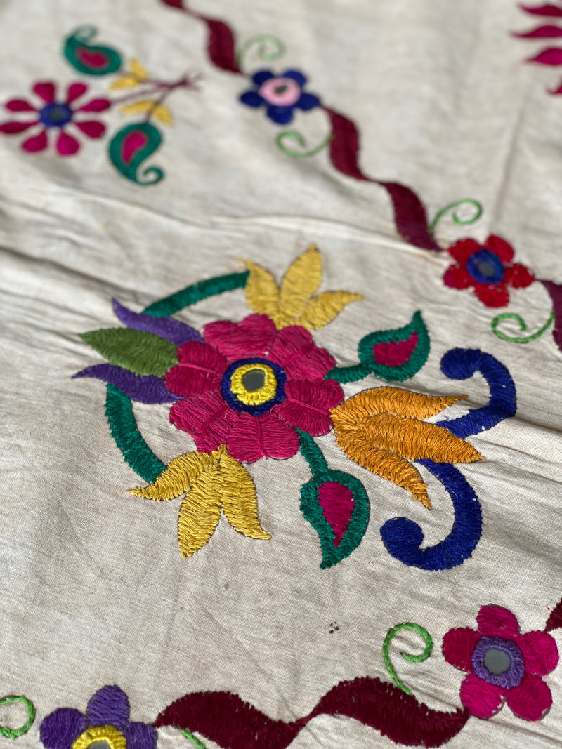 ANTIQUE INDIAN EMBROIDERY 12