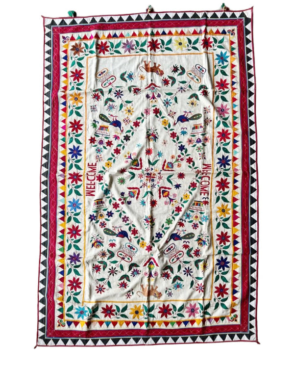 ANTIQUE INDIAN EMBROIDERY 9