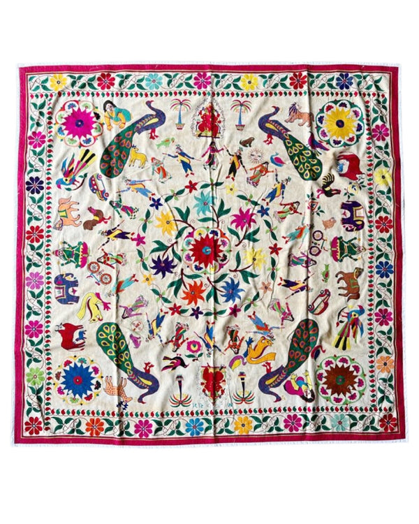 ANTIQUE INDIAN EMBROIDERY 8