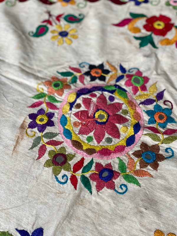 ANTIQUE INDIAN EMBROIDERY 12