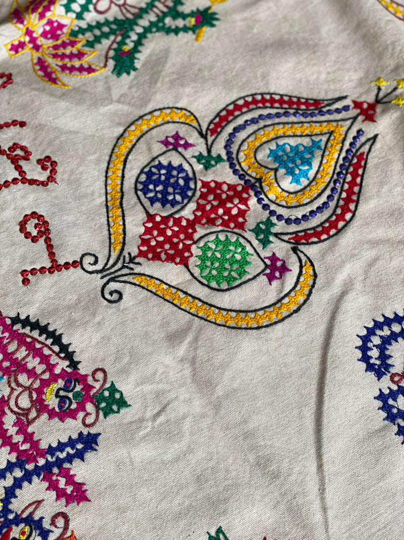 ANTIQUE INDIAN EMBROIDERY 7