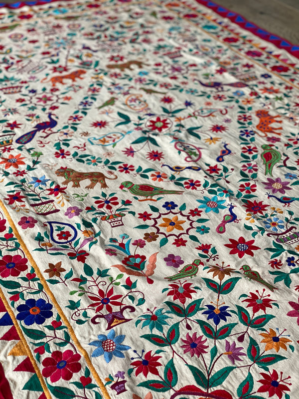 ANTIQUE INDIAN EMBROIDERY 3