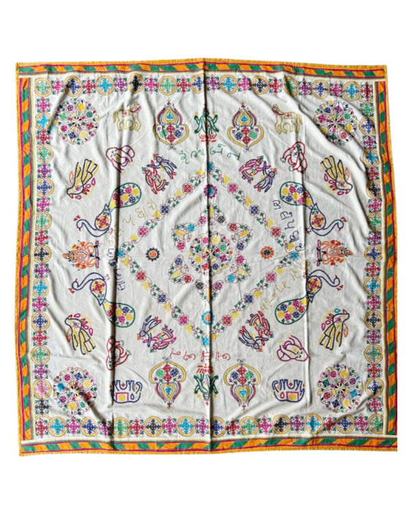 ANTIQUE INDIAN EMBROIDERY 7