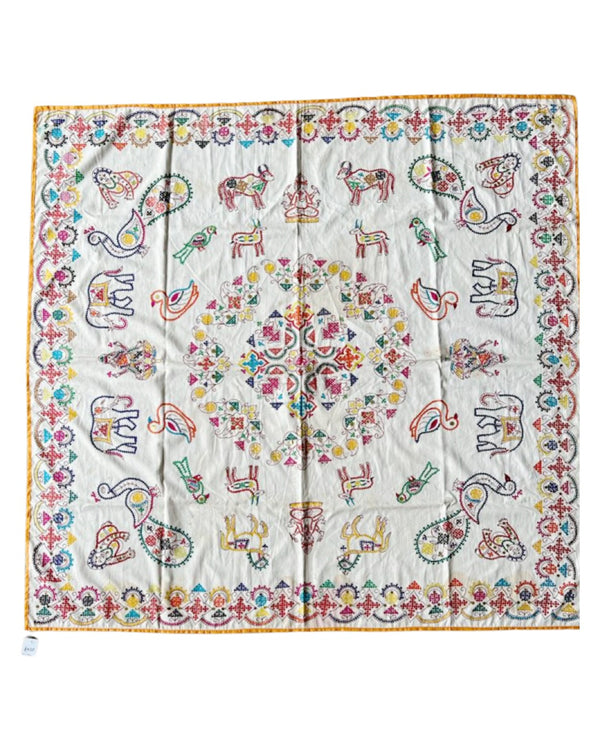 ANTIQUE INDIAN EMBROIDERY 6